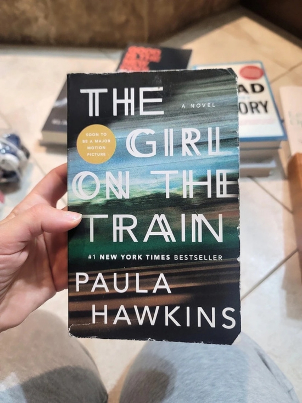 The Girl on the Train by Paula Hawkins Paperback Book